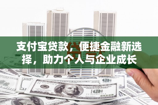 东乡族支付宝贷款，便捷金融新选择，助力个人与企业成长