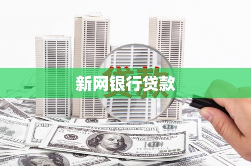 东乡族新网银行贷款