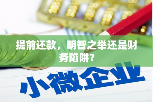 东乡族提前还款，明智之举还是财务陷阱？