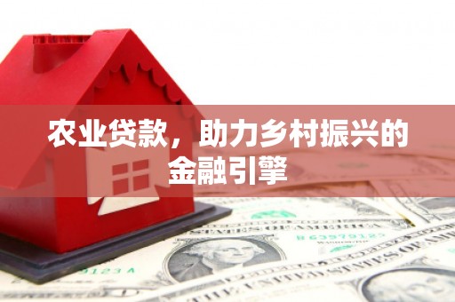 东乡族农业贷款，助力乡村振兴的金融引擎