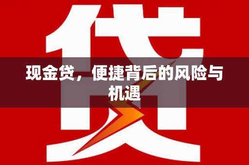 东乡族现金贷，便捷背后的风险与机遇