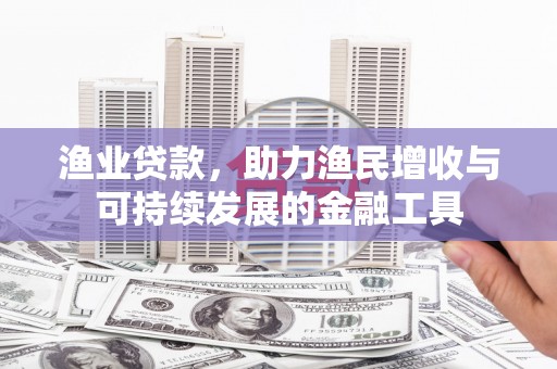 东乡族渔业贷款，助力渔民增收与可持续发展的金融工具