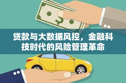 东乡族贷款与大数据风控，金融科技时代的风险管理革命