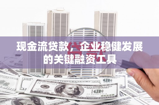 东乡族现金流贷款，企业稳健发展的关键融资工具