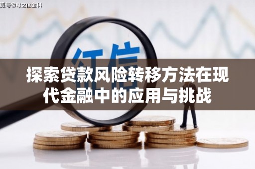 东乡族探索贷款风险转移方法在现代金融中的应用与挑战