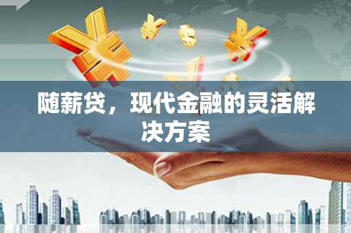 东乡族随薪贷，现代金融的灵活解决方案
