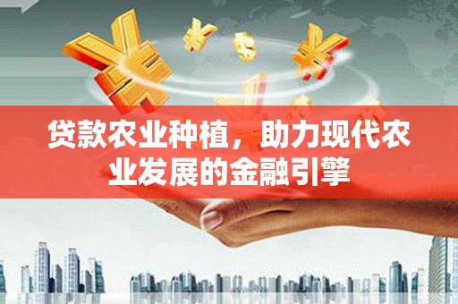 东乡族贷款农业种植，助力现代农业发展的金融引擎