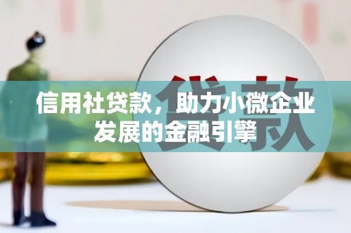 东乡族信用社贷款，助力小微企业发展的金融引擎