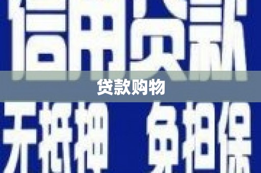 东乡族贷款购物