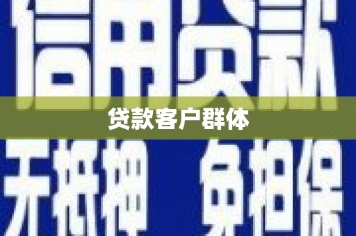 东乡族贷款客户群体
