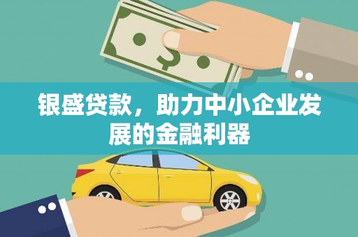 东乡族银盛贷款，助力中小企业发展的金融利器