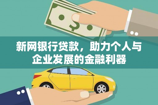 东乡族新网银行贷款，助力个人与企业发展的金融利器