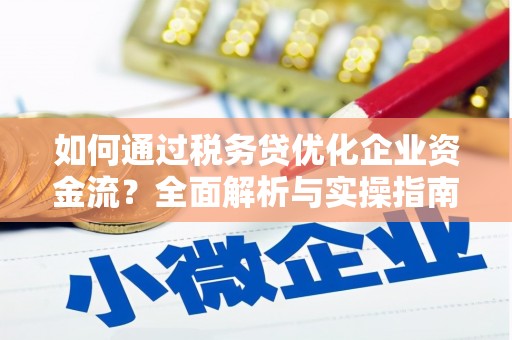 东乡族如何通过税务贷优化企业资金流？全面解析与实操指南