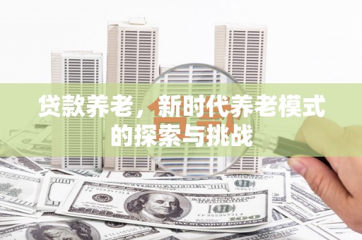 东乡族贷款养老，新时代养老模式的探索与挑战