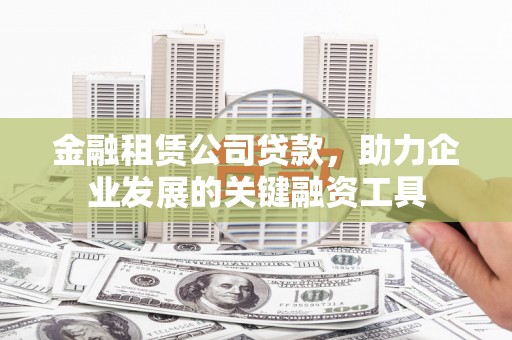 东乡族金融租赁公司贷款，助力企业发展的关键融资工具