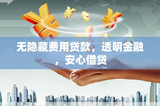 东乡族无隐藏费用贷款，透明金融，安心借贷
