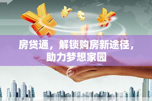 东乡族房贷通，解锁购房新途径，助力梦想家园