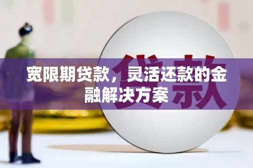 东乡族宽限期贷款，灵活还款的金融解决方案