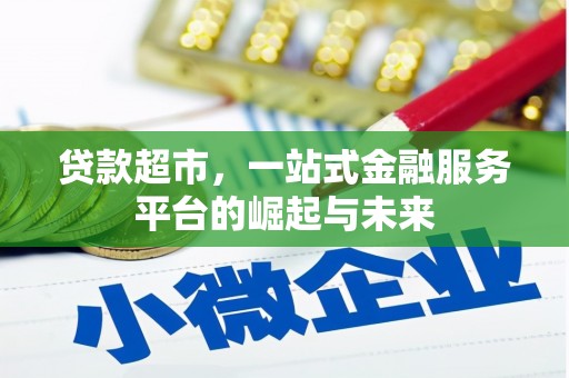 东乡族贷款超市，一站式金融服务平台的崛起与未来