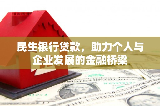 东乡族民生银行贷款，助力个人与企业发展的金融桥梁