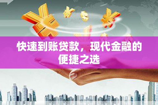 东乡族快速到账贷款，现代金融的便捷之选