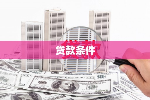 东乡族贷款条件