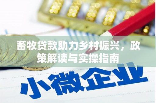 东乡族畜牧贷款助力乡村振兴，政策解读与实操指南