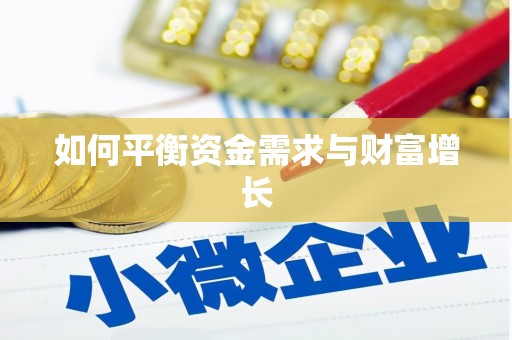 东乡族如何平衡资金需求与财富增长