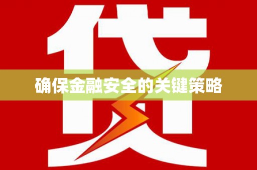 东乡族确保金融安全的关键策略